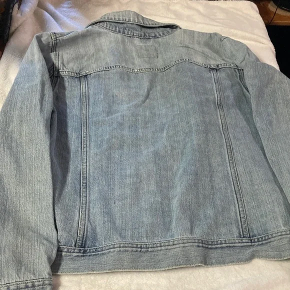Old Navy Light Blue Denim Jacket - Women's Jean Coat - Picture 3 of 3